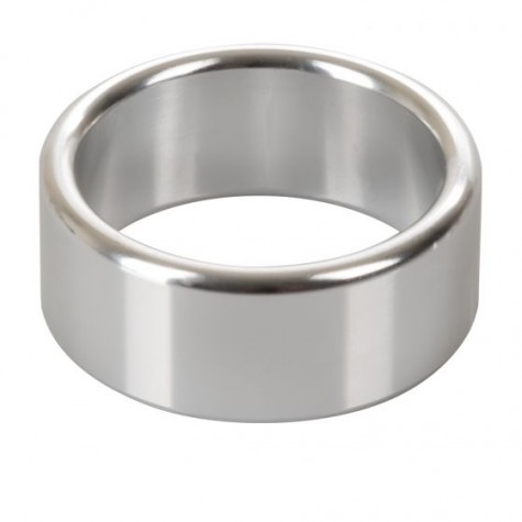 Серебристое эрекционное кольцо Alloy Metallic Ring Medium