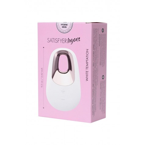 Белый вибромассажер Satisfyer Layons White Temptation