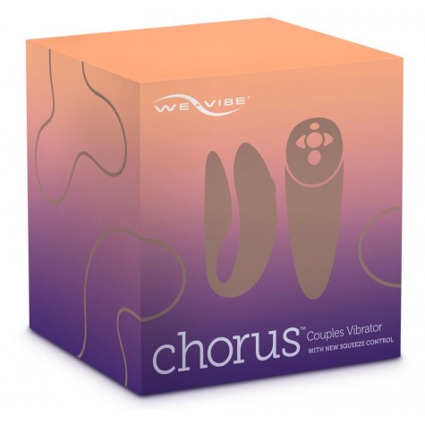 Фиолетовый вибратор для пар We-Vibe Chorus