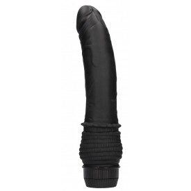 Черный вибромассажер Multispeed G-Spot Vibrator - 19 см.