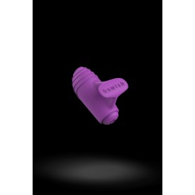 Фиолетовый вибростимулятор на пальчик Bteased Basic Finger Vibrator